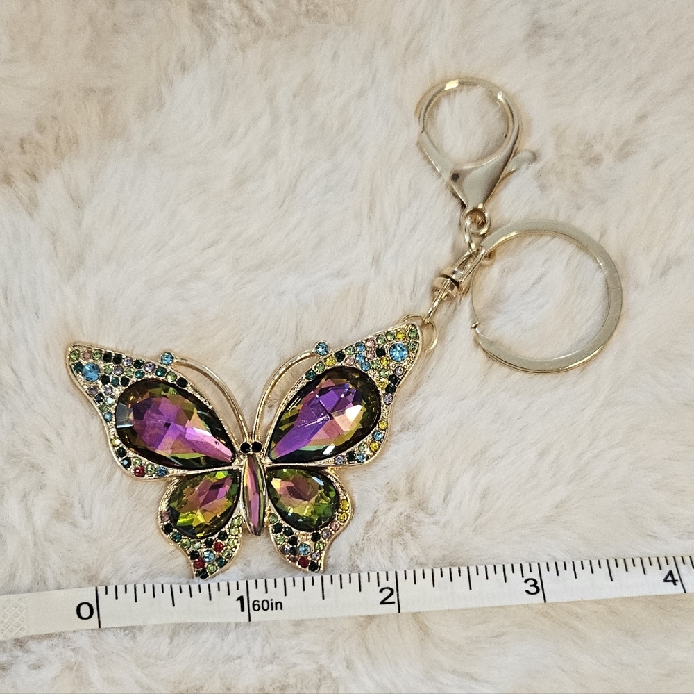 Butterfly Keychain Charm